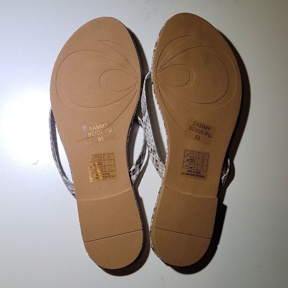 BRAND NEW ANINA SAMMY FLIP FLOP SLIDES SANDAL - Picture 12 of 16
